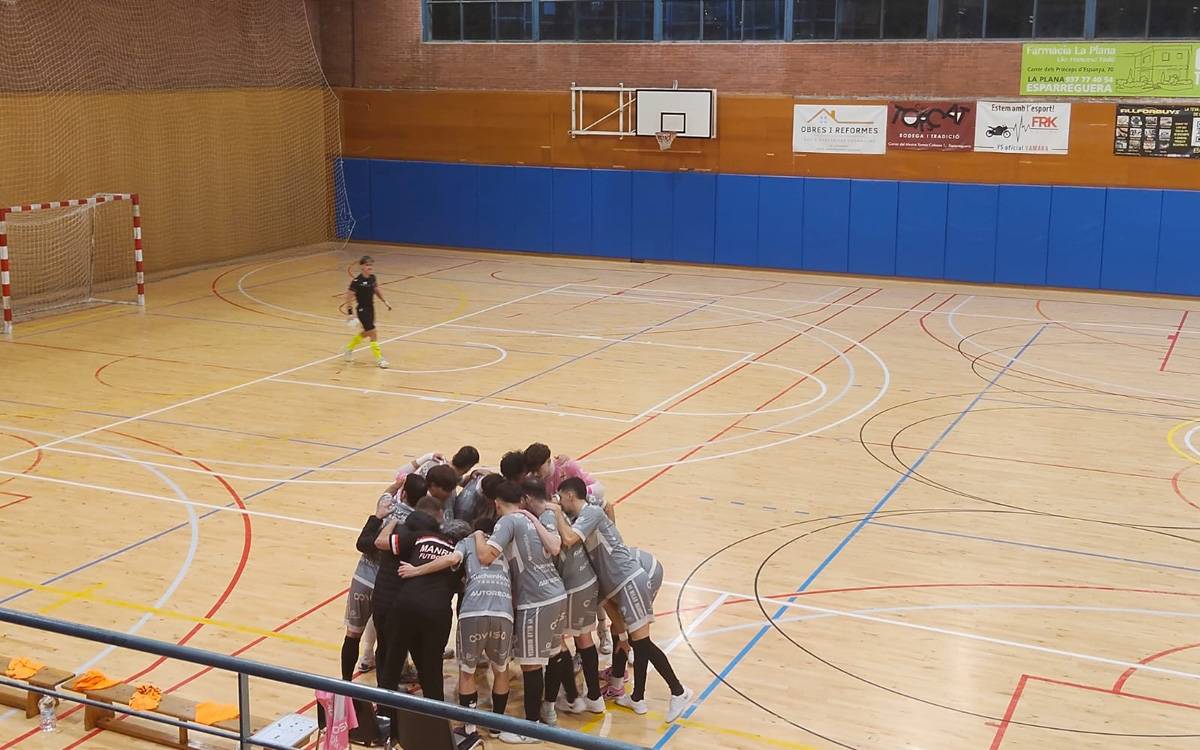 El Covisa Manresa supera l'Esparreguera (1-3) i segueix endavant a la Copa Catalunya
