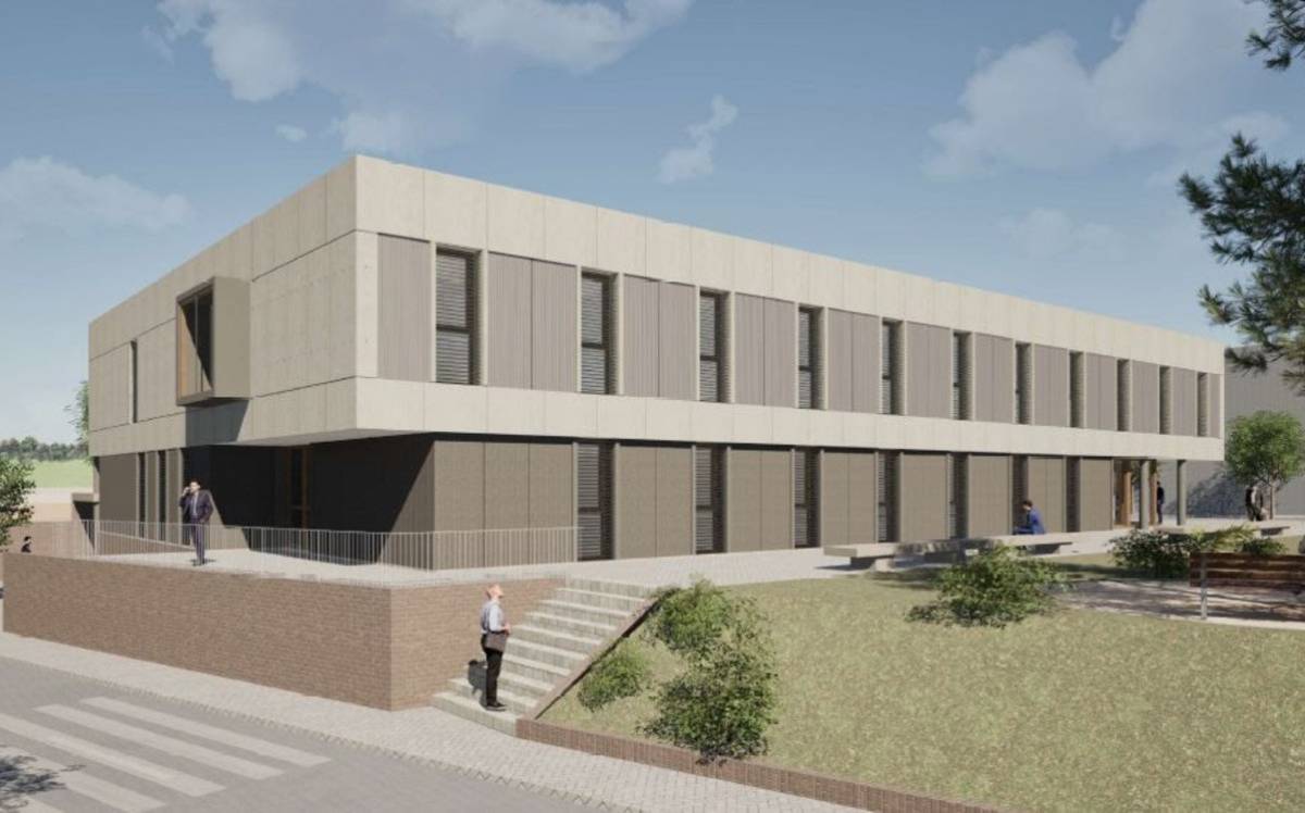 El nou Centre d'Atenció Primària de Móra d'Ebre agafa forma