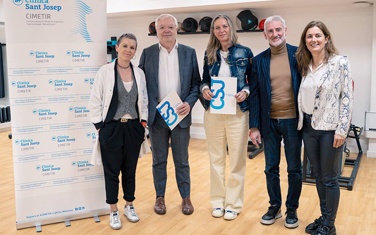 La Clínica Sant Josep i el Manresa Club Bàsquet Femení signen un conveni de col·laboració