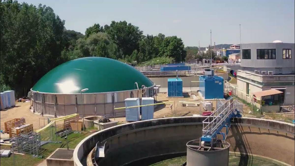 Sant Celoni ja té una planta de biogàs en marxa a la depuradora