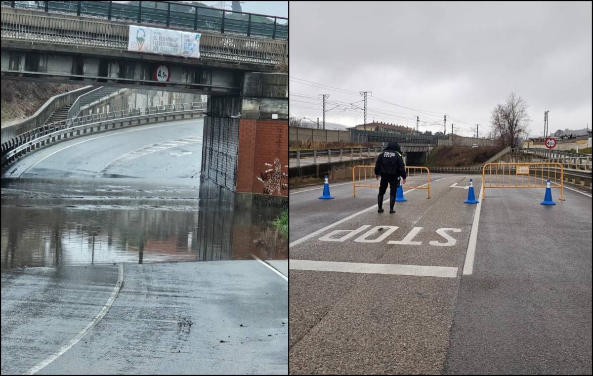 Nova inundació a la GI-552 a Riells i Viabrea: «Exigim solucions immediates»