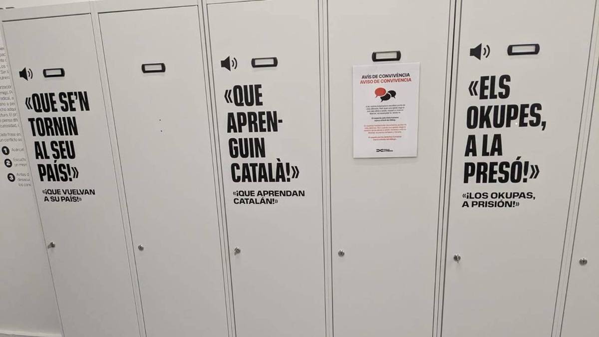 Polèmica per una exposició que equipara l'exigència del català amb discursos d'odi