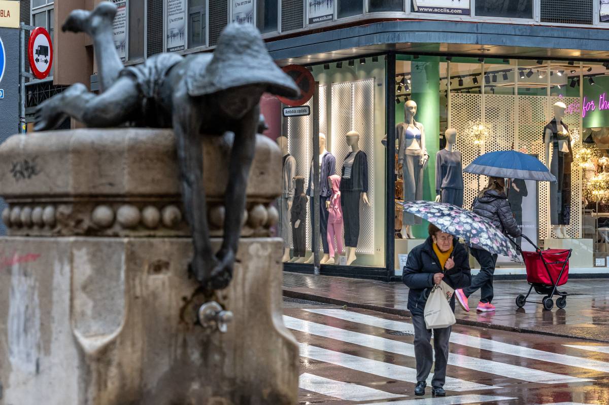 Dijous de pluja a Sabadell