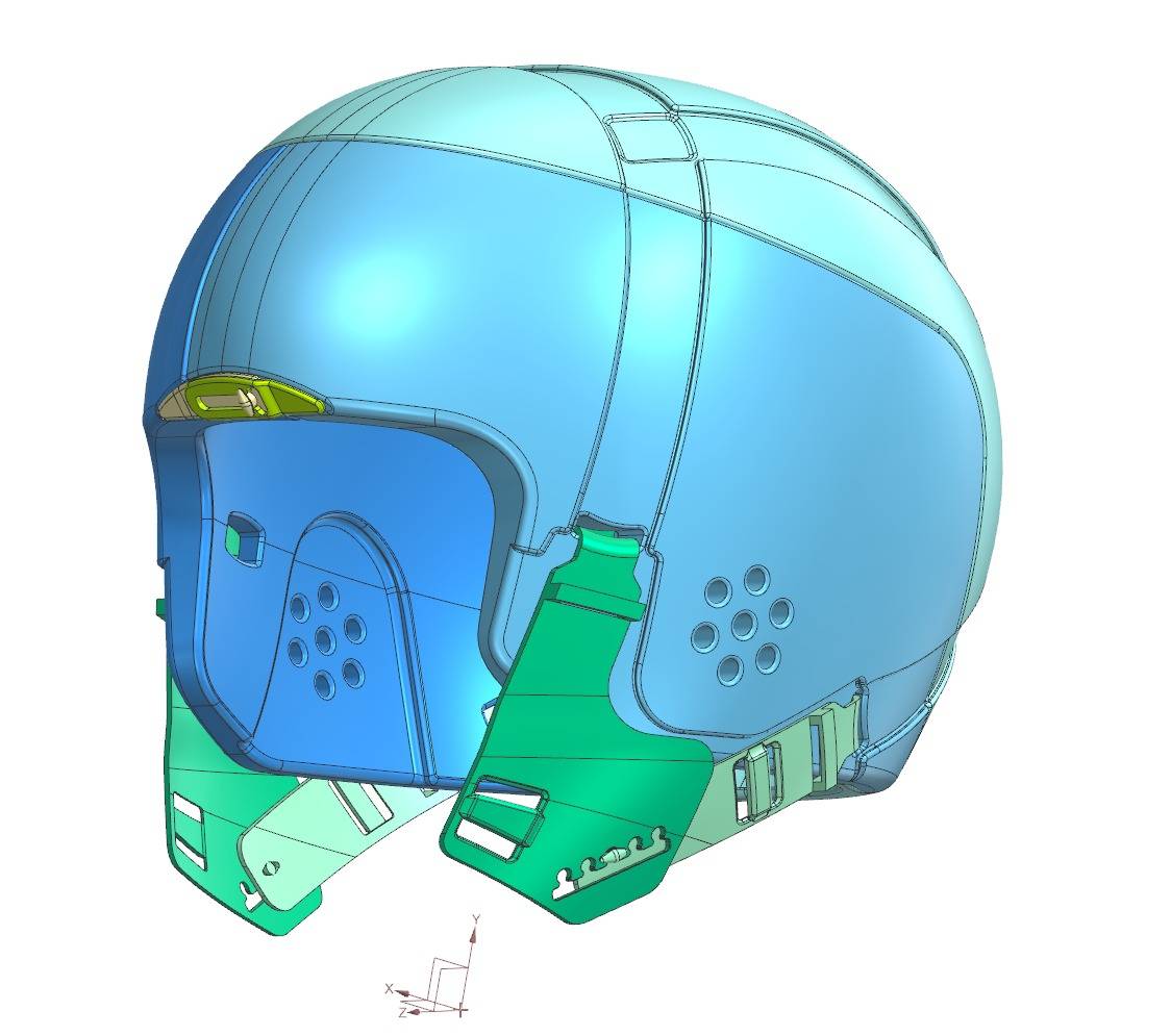 Disseny del nou model de casc 2.0