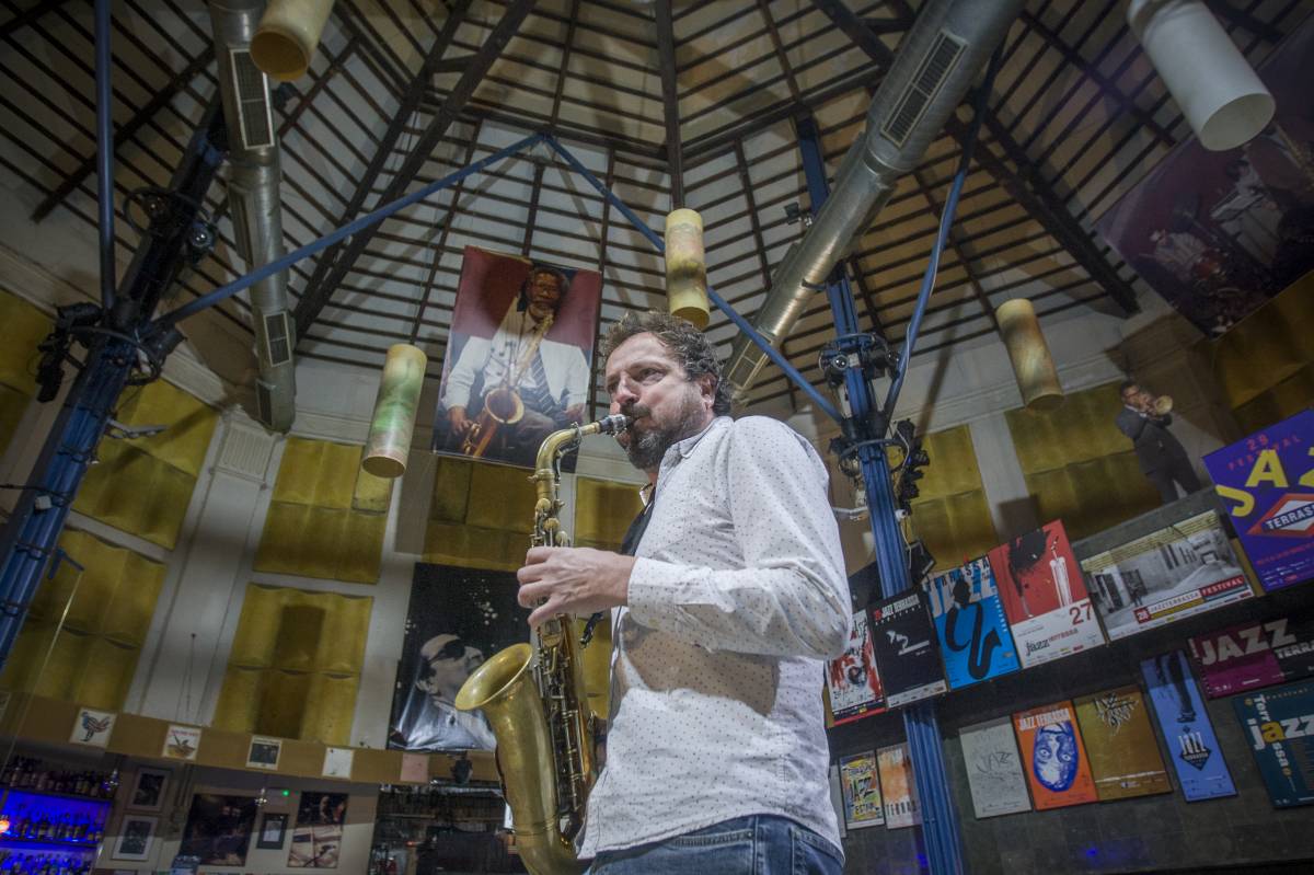 Guim Balasch, saxofonista: “El jazz és una cosa terapèutica”