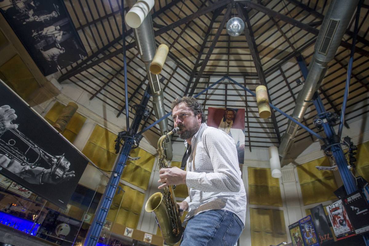 Guim Balasch, a la Nova Jazz Cava - Nebridi Aróztegui