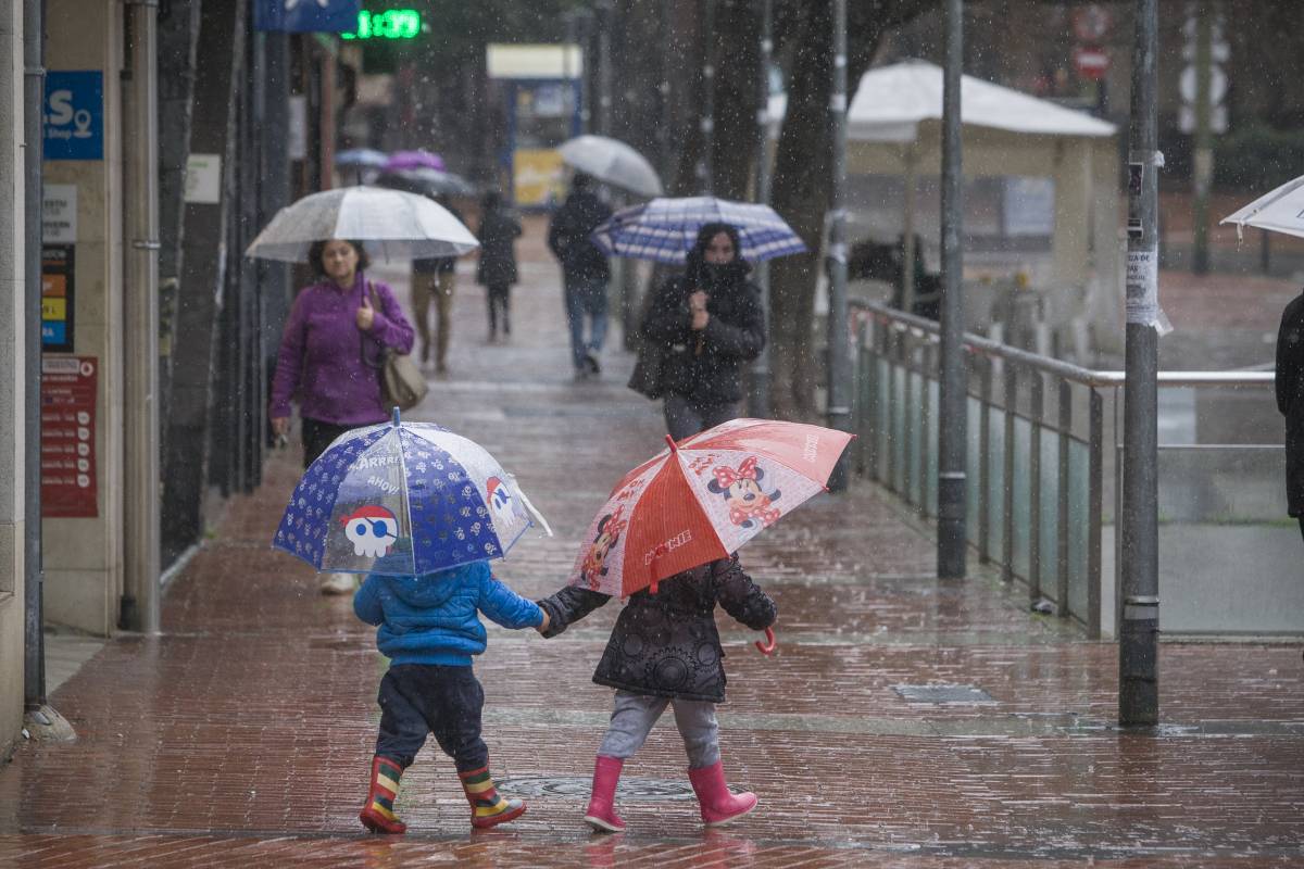 Terrassa ja viu els efectes de la borrasca Regina