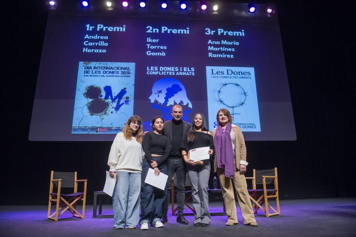 Lliurament de premis del concurs de cartells del 8 de març - ALBERTO TALLÓN