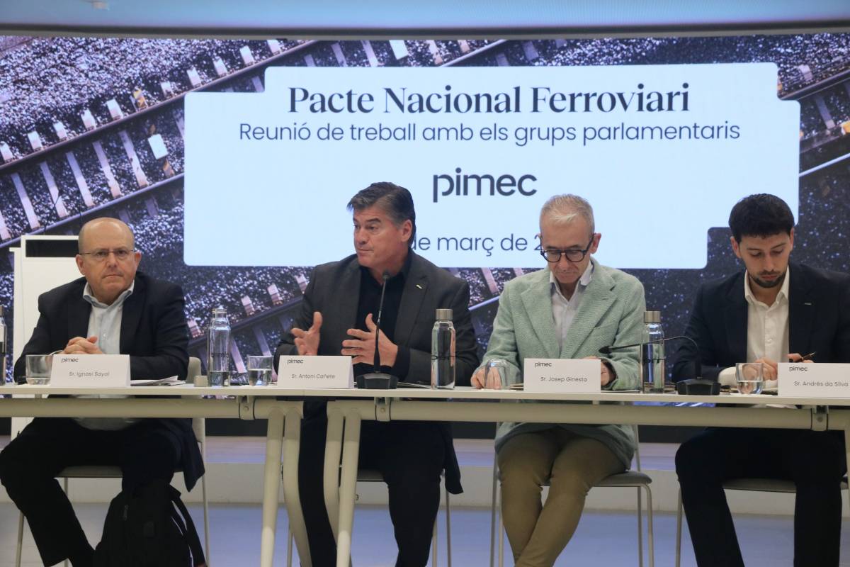 Pimec proposa un full de ruta per segregar vies de passatgers i mercaderies