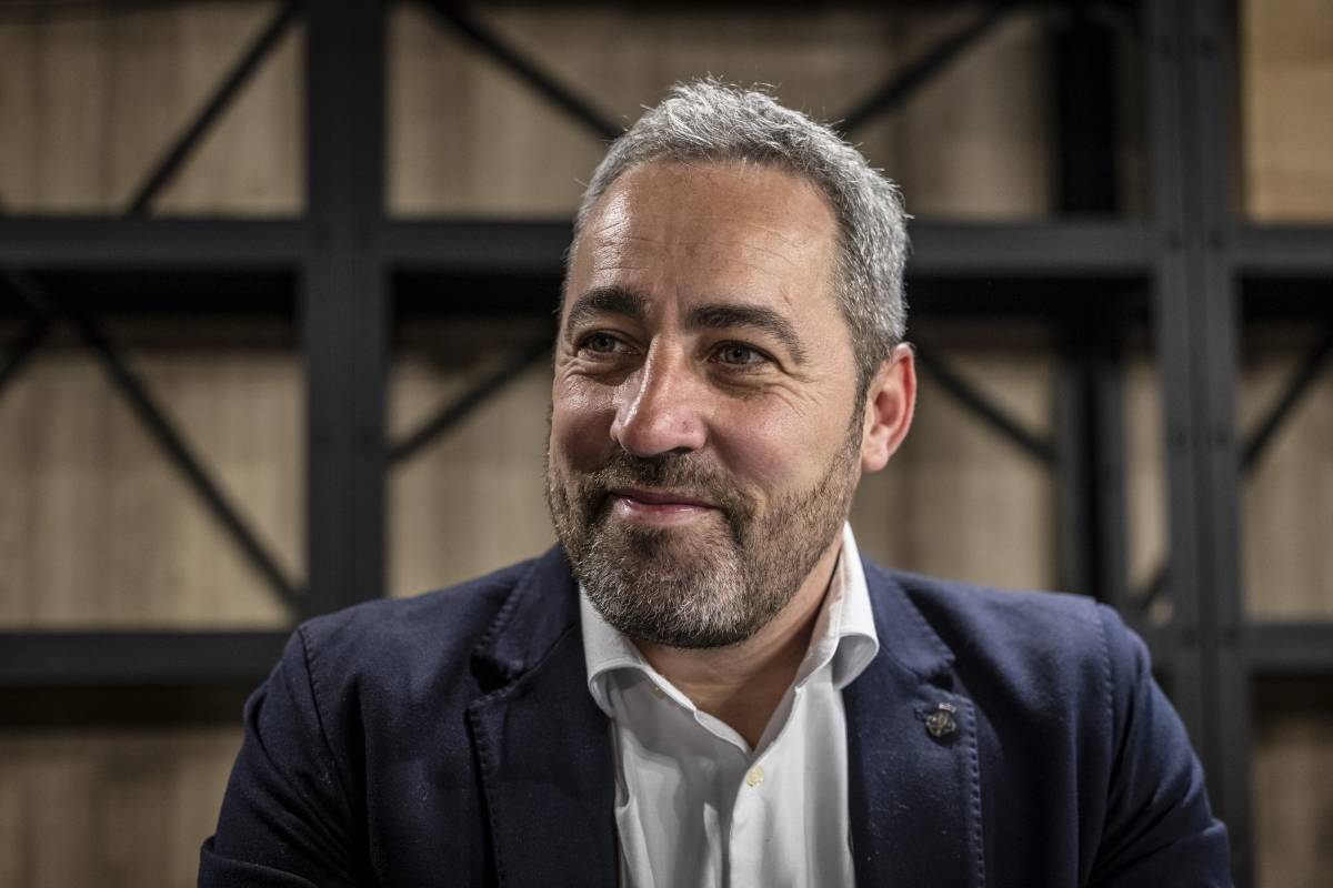 Ramon Bacardit, durant l`entrevista amb Nació