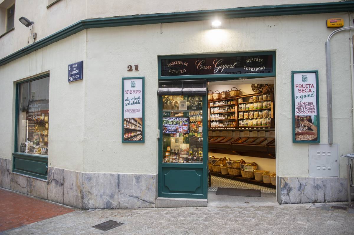 Façana de la botiga Casa Gispert a Terrassa - ALBERTO TALLÓN