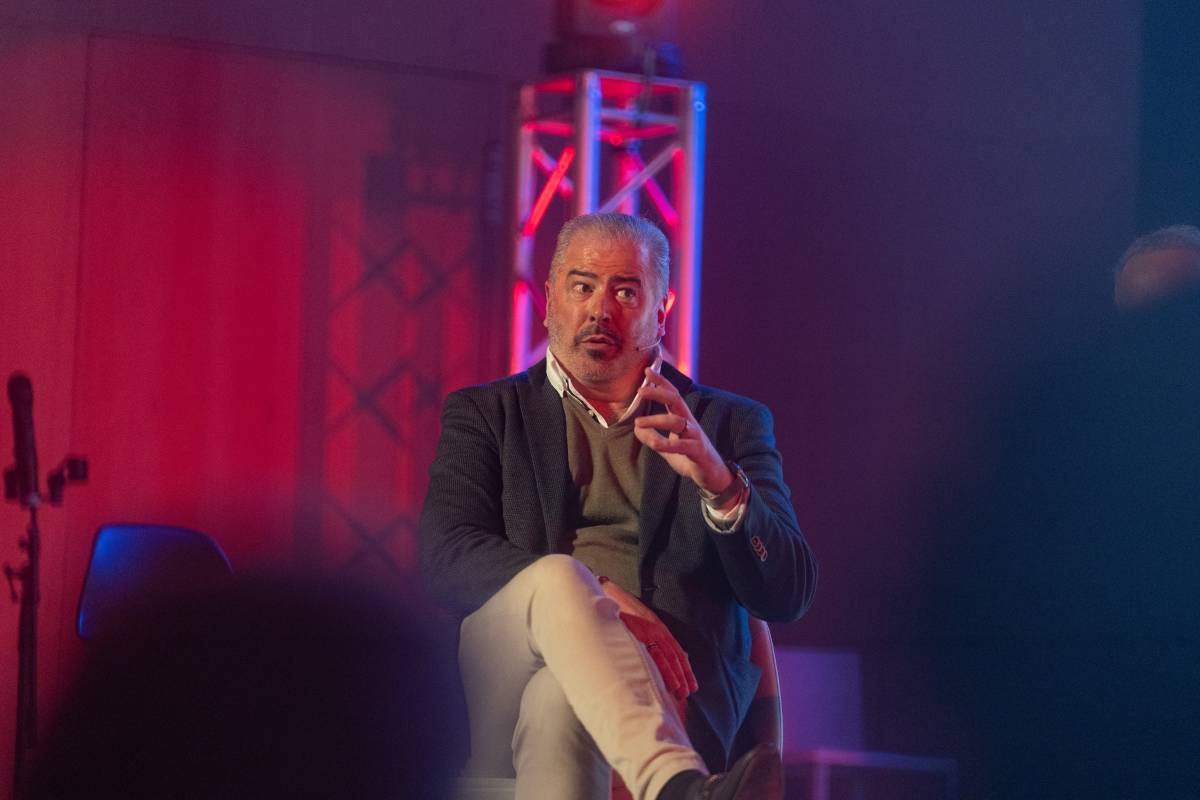 Vicenç Hernández, durant la taula rodona