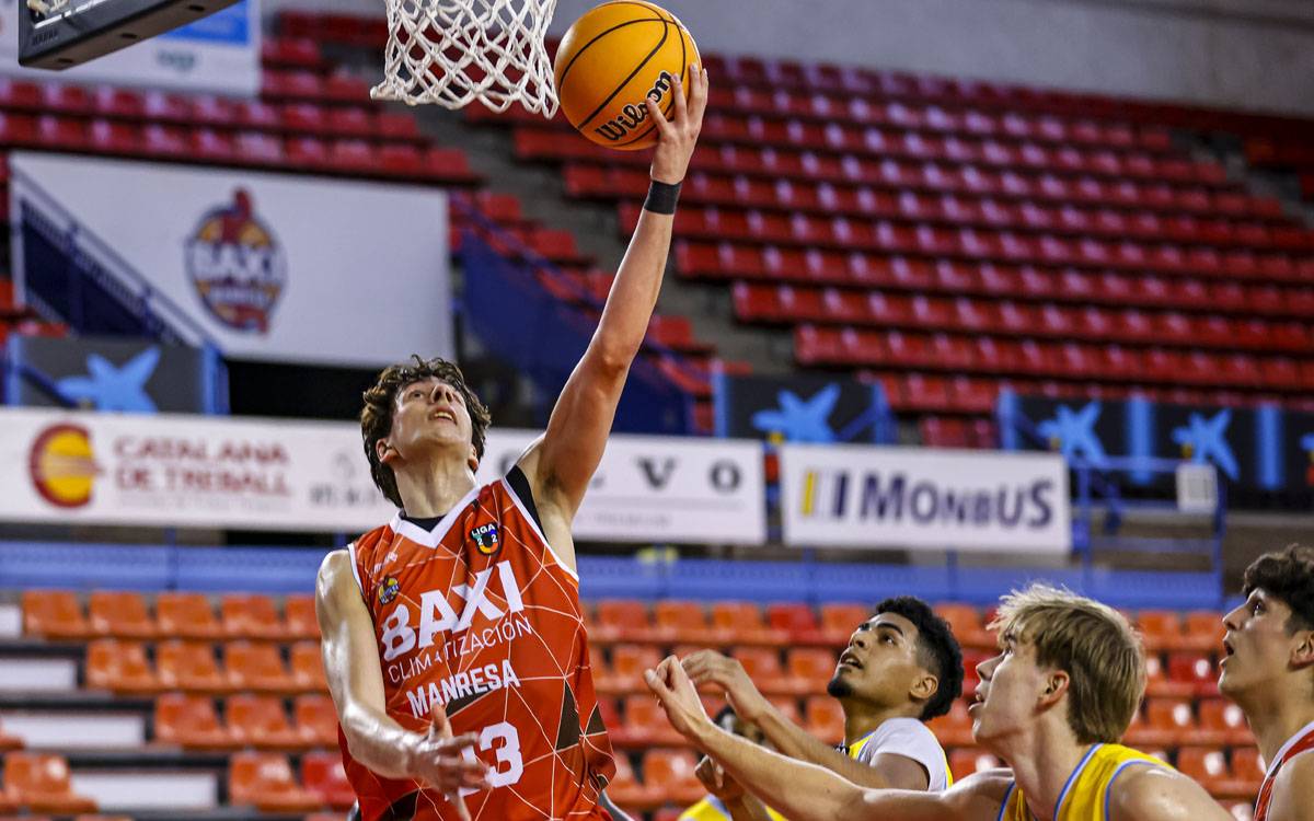 El Baxi Manresa sub22 cedeix davant el Gran Canaria en un últim quart decisiu (77-94)