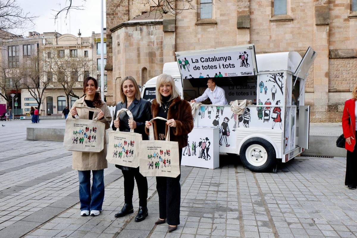 Marta Farrés, Eva Menor i Pilar Díaz, a Sabadell