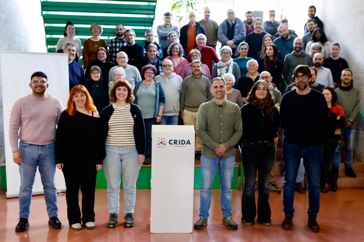 Oriol Rifer, escollit cap de llista de la Crida per Sabadell a les eleccions municipals