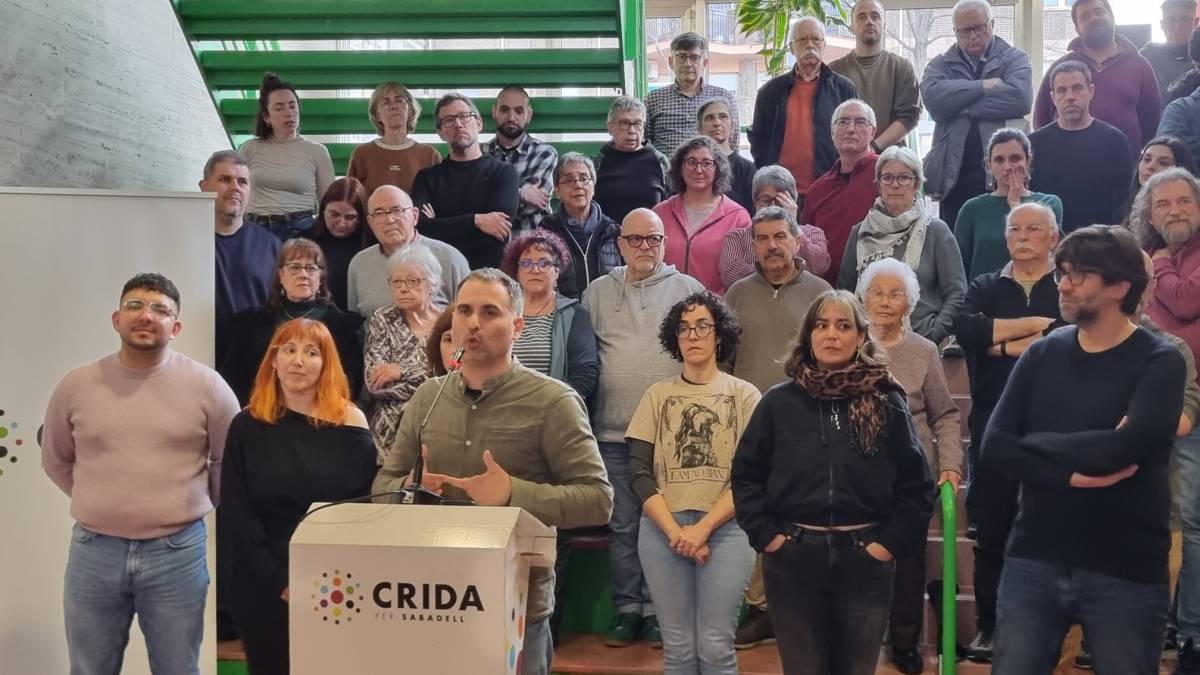 Rifer, durant la seva intervenció