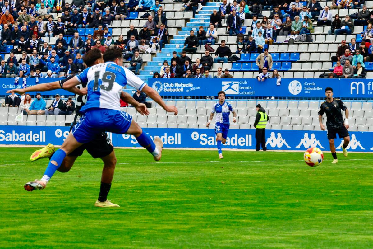 López-Pinto ha tingut la millor del primer temps
