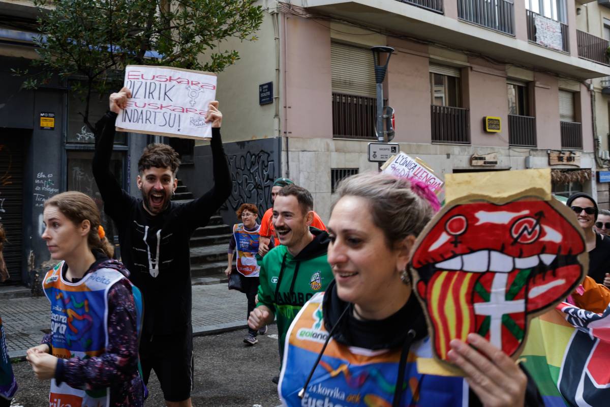Una cursa basca per defensar les llengües minoritzades a Terrassa