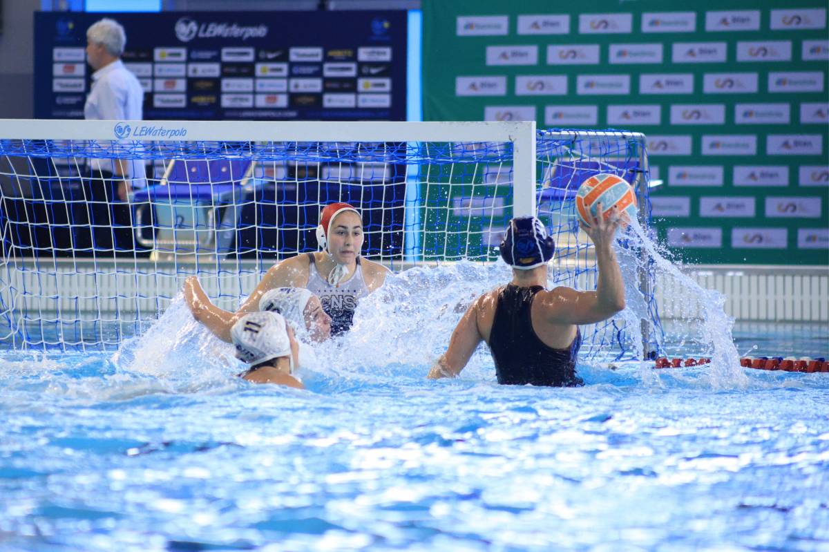 Mar Carrasco ha estat la portera de la Copa, però no ha pogut fer res per frenar el vendaval andreuenc