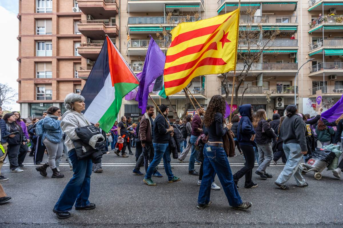 Manifestació 8M a Sabadell