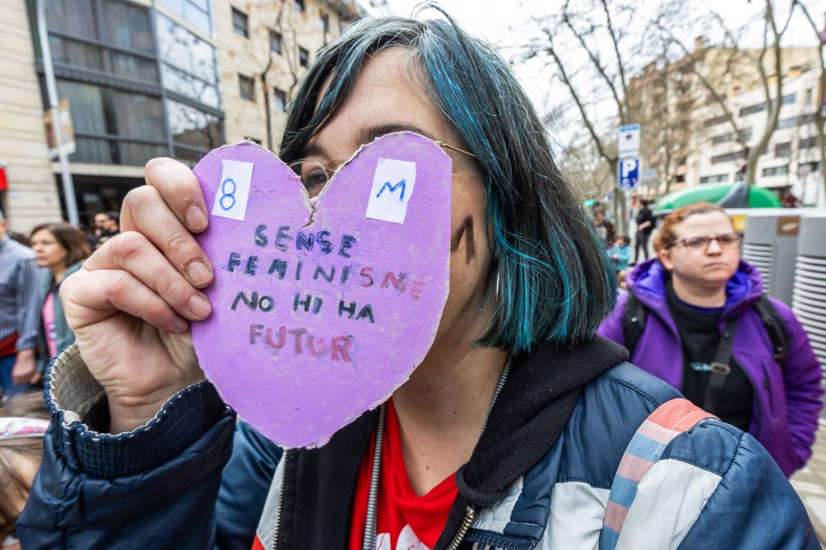 Manifestació 8M a Sabadell