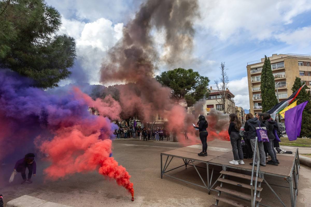 Manifestació 8M a Sabadell
