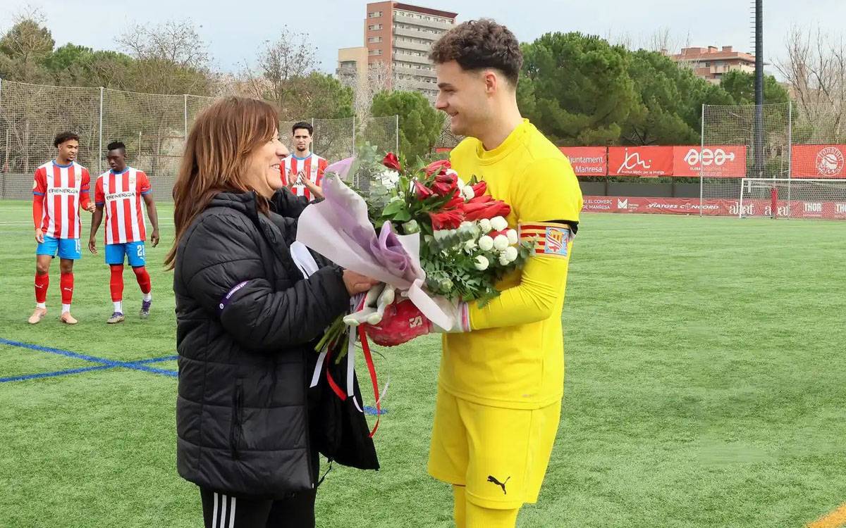 El CE Manresa guanya l'Europa B i torna al liderat (2-0)