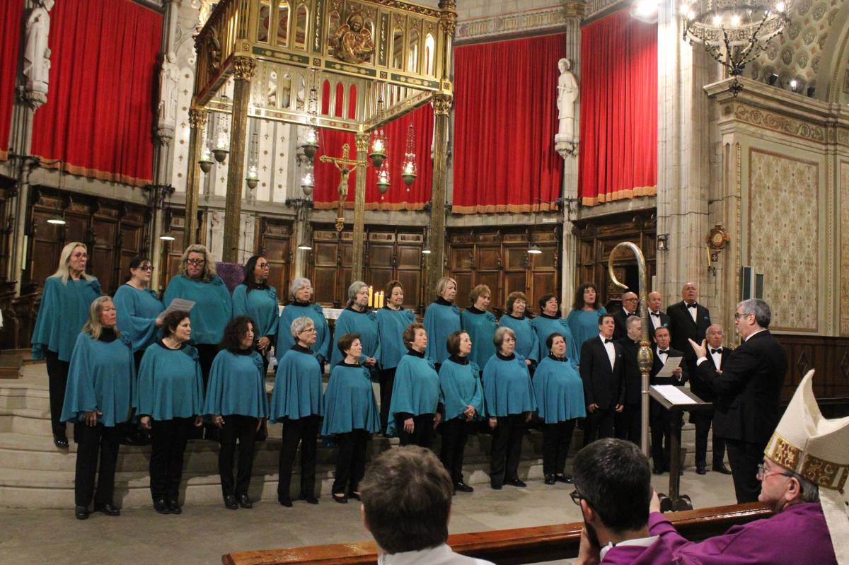 El prestigiós Cor de Sant Josep, d'Eivissa, ha visitat Solsona 