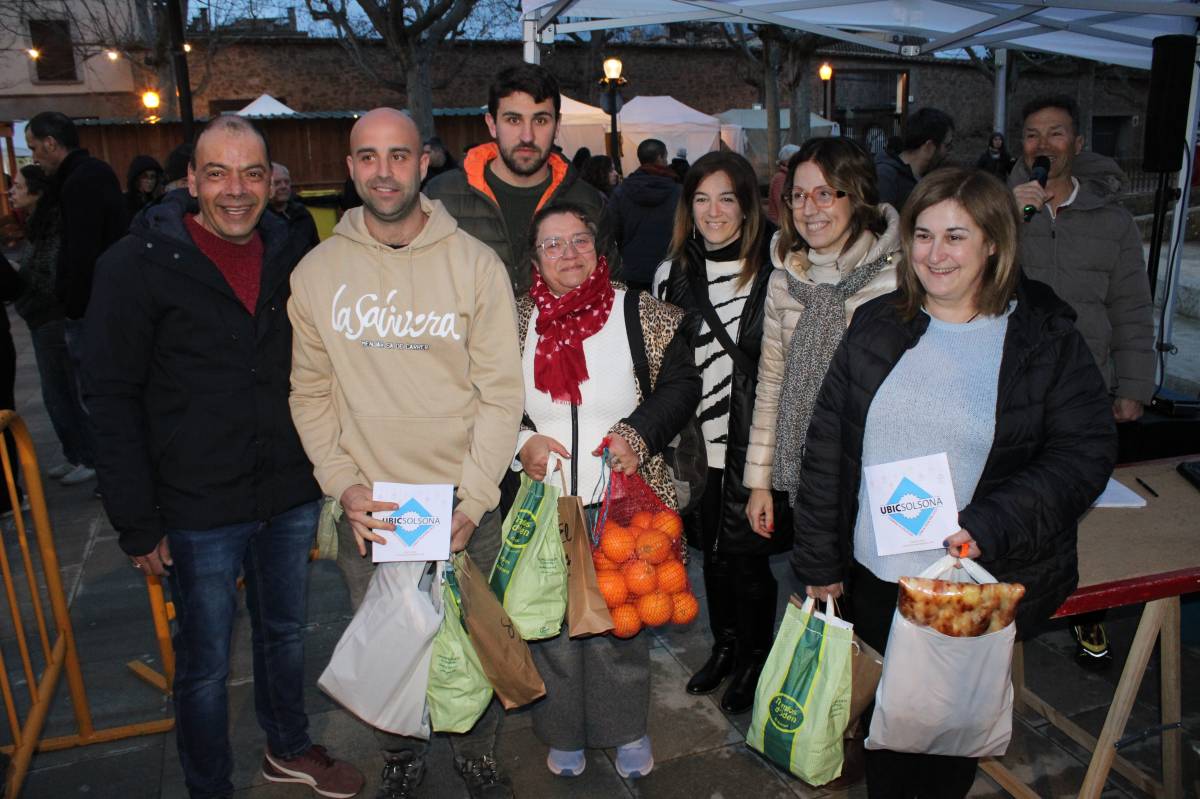 Anna Espuga, de Cambrils (Solsonès), s'imposa al concurs de pelar trumfos 