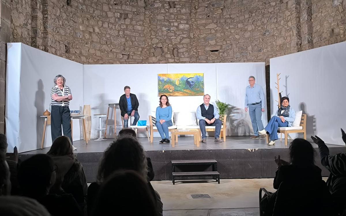 «Sota teràpia» tanca amb bona afluència de gent la programació del 8-M a Santpedor