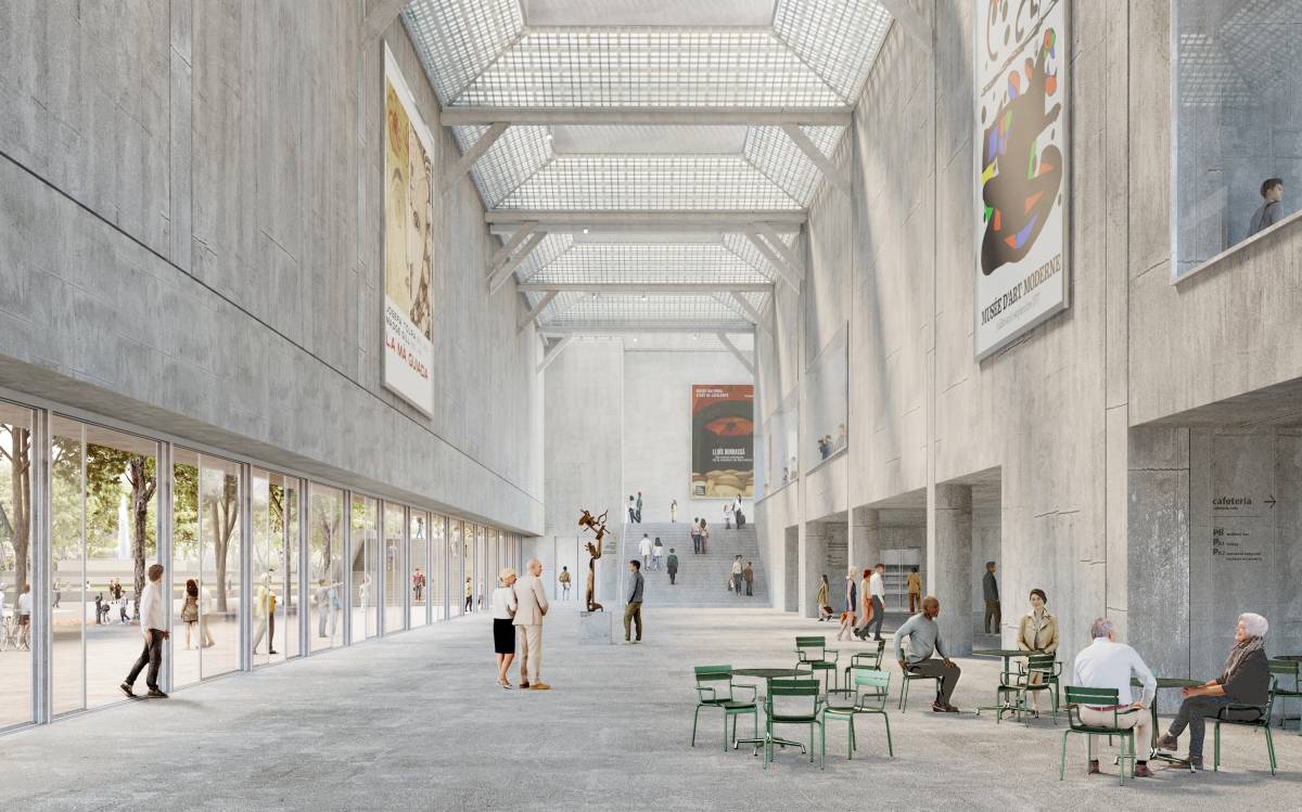 Així serà el nou MNAC: tindrà dos edificis connectats per un passadís cobert