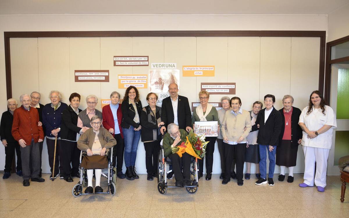 Manresa homenatja la religiosa Maria Cinta Agustí en el seu centenari