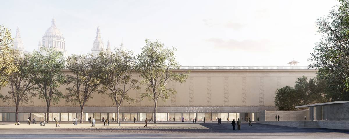 Exterior del Palau Victòria Eugènia, entrada al Nou MNAC - MNAC (Cedida) Exterior del Palau Victòria Eugènia, entrada al Nou MNAC