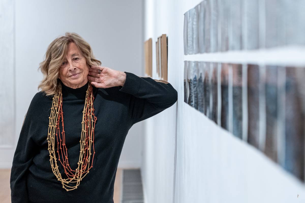 Montserrat Senserrich, una artista de 87 anys en plena joventut creativa