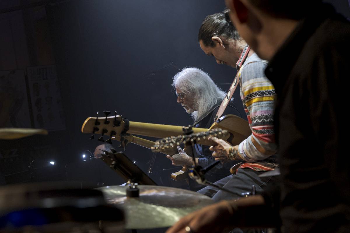 Moment del concert a la Nova Jazz Cava - Lluís Clotet