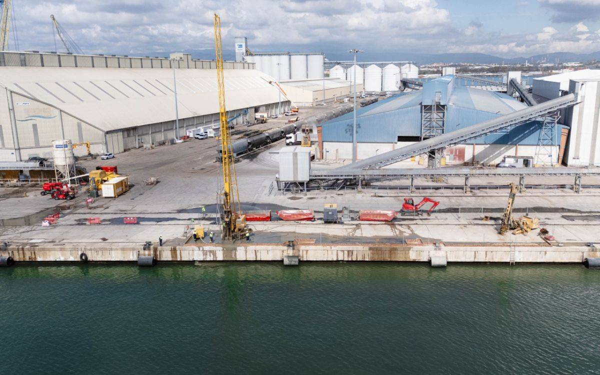 El Port de Tarragona prepara el Moll de Castella per a l'arribada de grans vaixells mercants