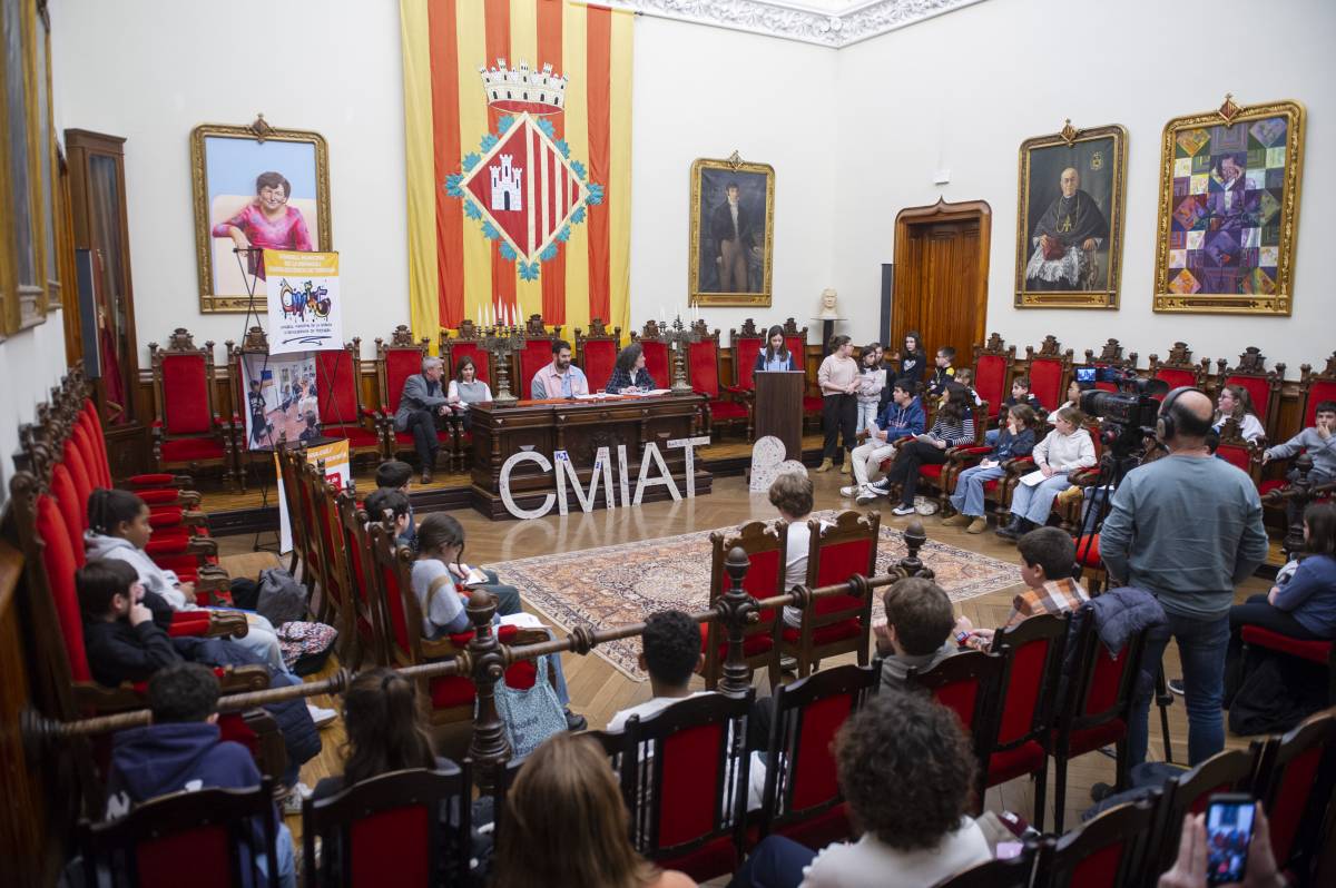 El Consell Municipal de la Infància i l’Adolescència presenta els projectes del curs a l’Ajuntament