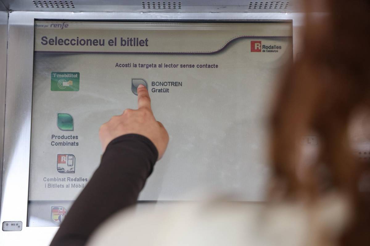 Rodalies a Sabadell Nord