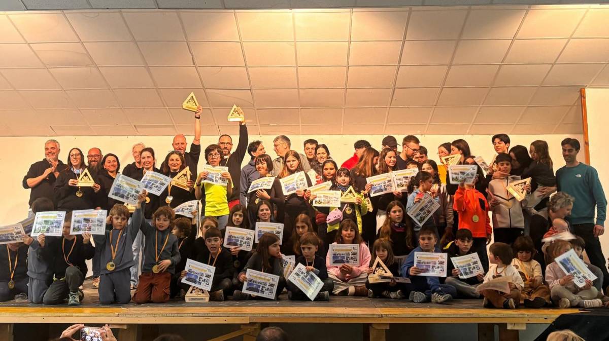 Notable participació a la Cursa Social del Club d'Esquí La Coma