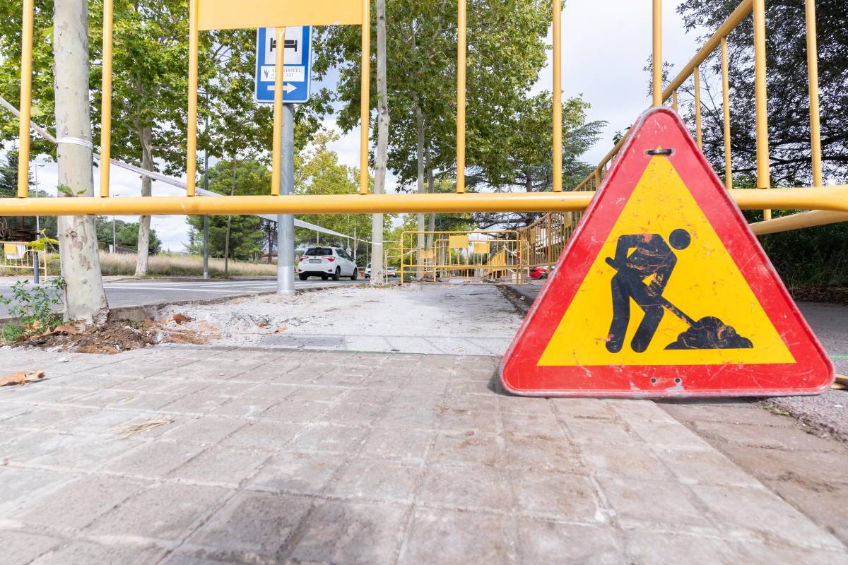 Diverses afectacions de mobilitat a Sabadell per la reparació del paviment i la senyalització