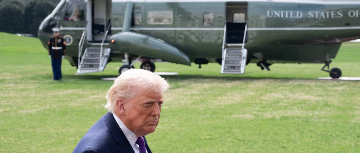 El president dels Estats Units, Donald Trump, fa uns dies - Andrew Leyden / ZUMA Press Wire / dp / DPA 