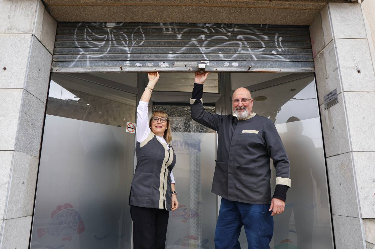 El Juan i la Xoni abaixaran la persiana de la peixateria el mes de juny