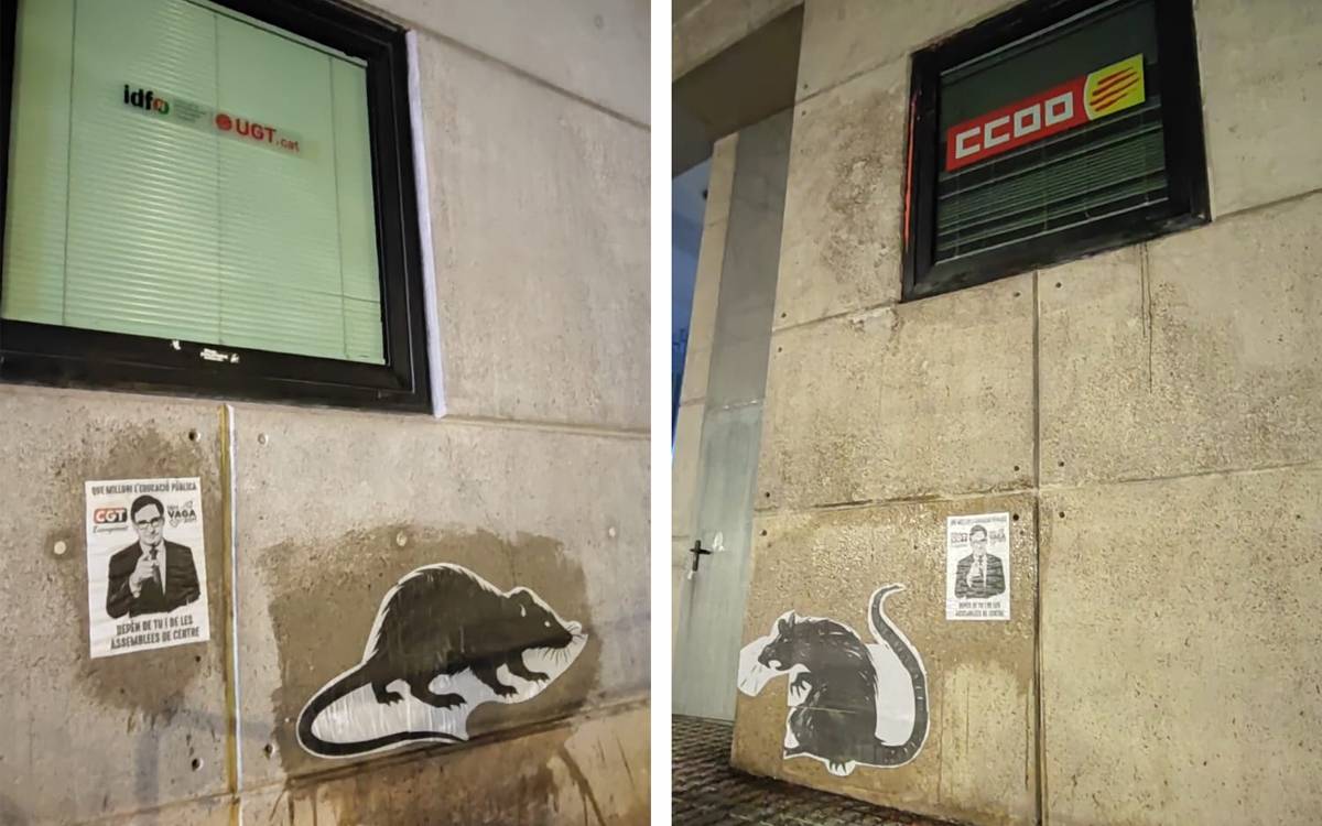 La CGT acusa CCOO i UGT de «parasitar» la lluita educativa amb el seu «servilisme» al Govern