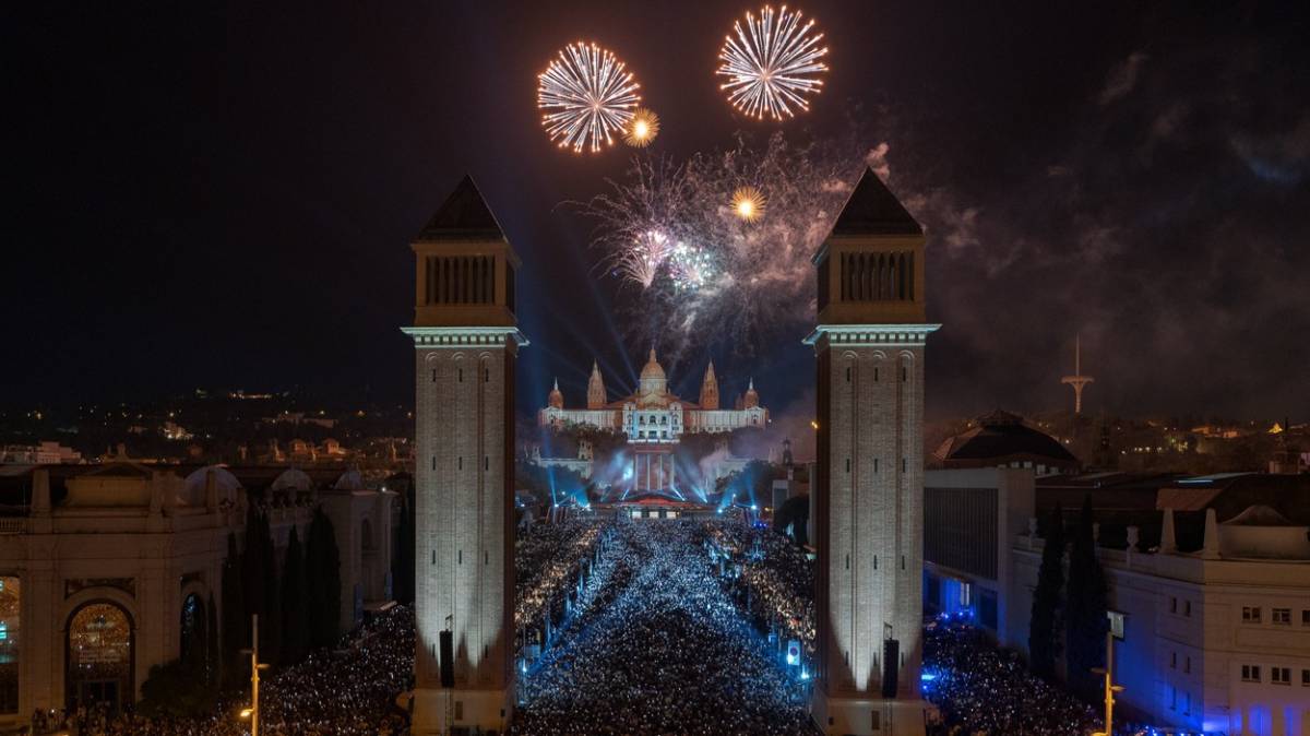 Una quota del 40% de català al Piromusical de la Mercè: nova proposta a Barcelona