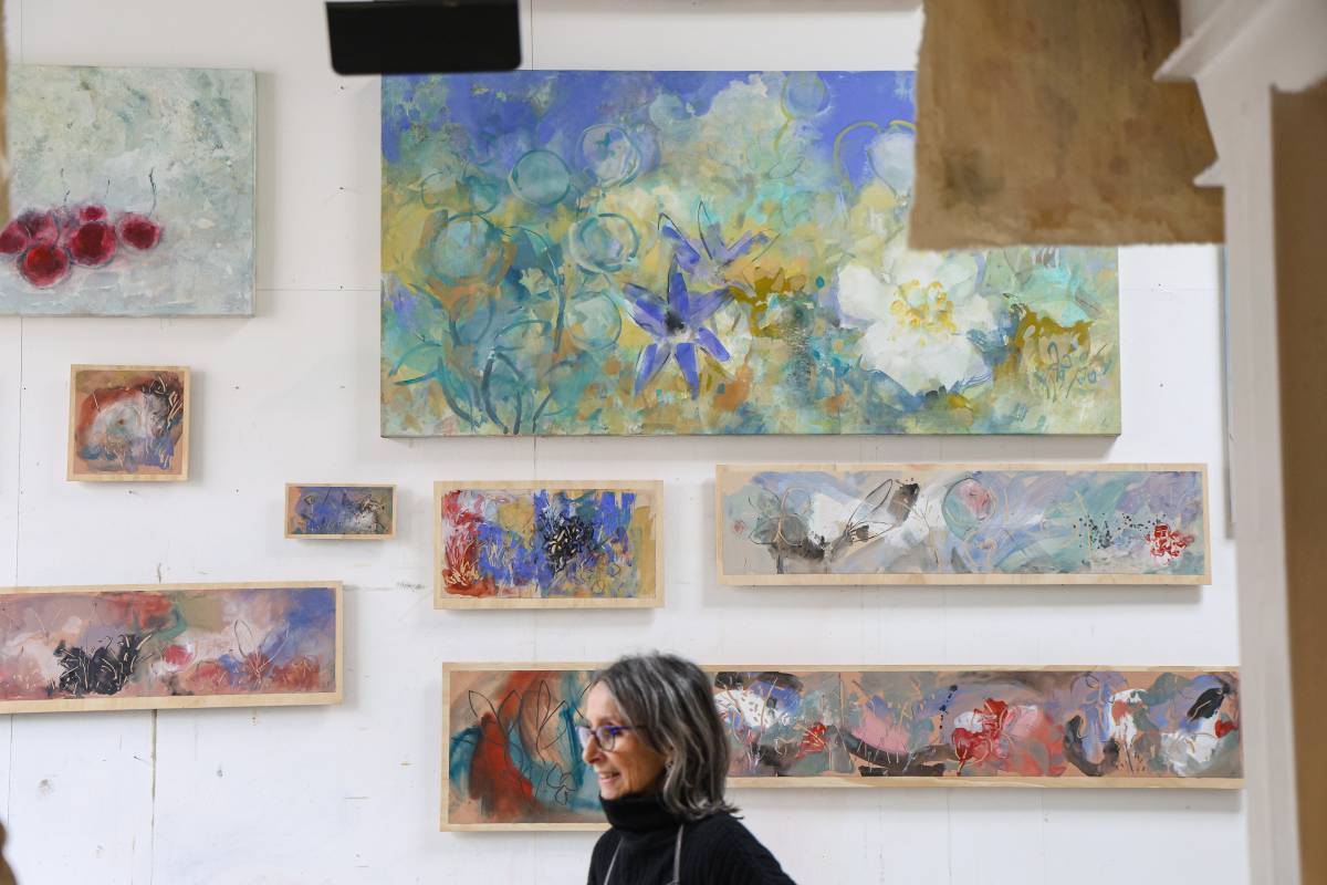 Carme Miquel i les seves obres - VÍCTOR CASTILLO Carme Miquel i les seves obres