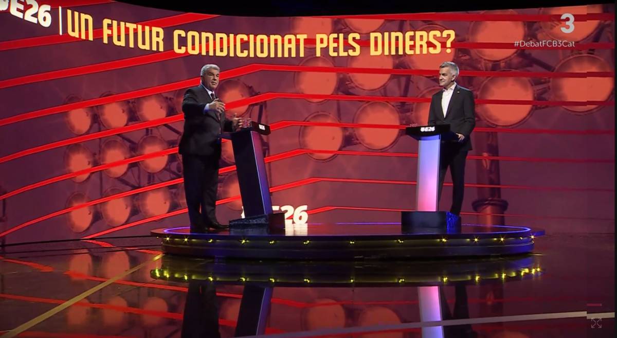 «No tens sentit del ridícul»: la tensió esclata en l'últim cara a cara Joan Laporta-Víctor Font