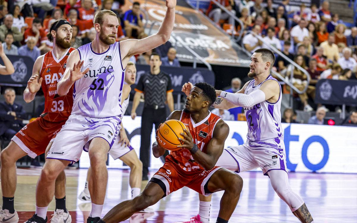 Els partits del Baxi Manresa contra Bilbao i Burgos canvien l'horari