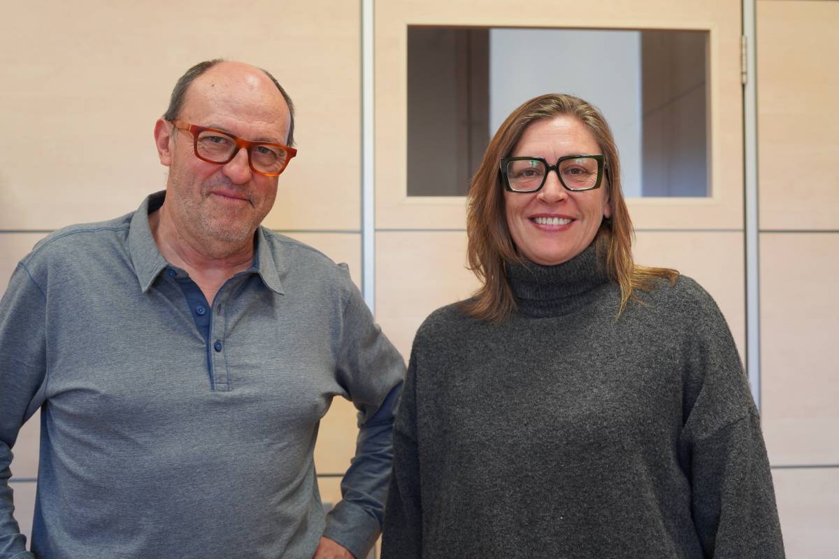 Josep Caballol i Judit Cardona, presidents d'Amisol, Solsona  - Anna Montraveta 