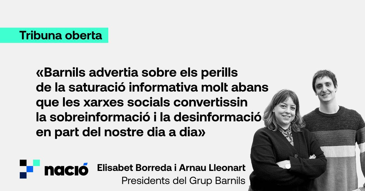 Ramon Barnils encara té raó
