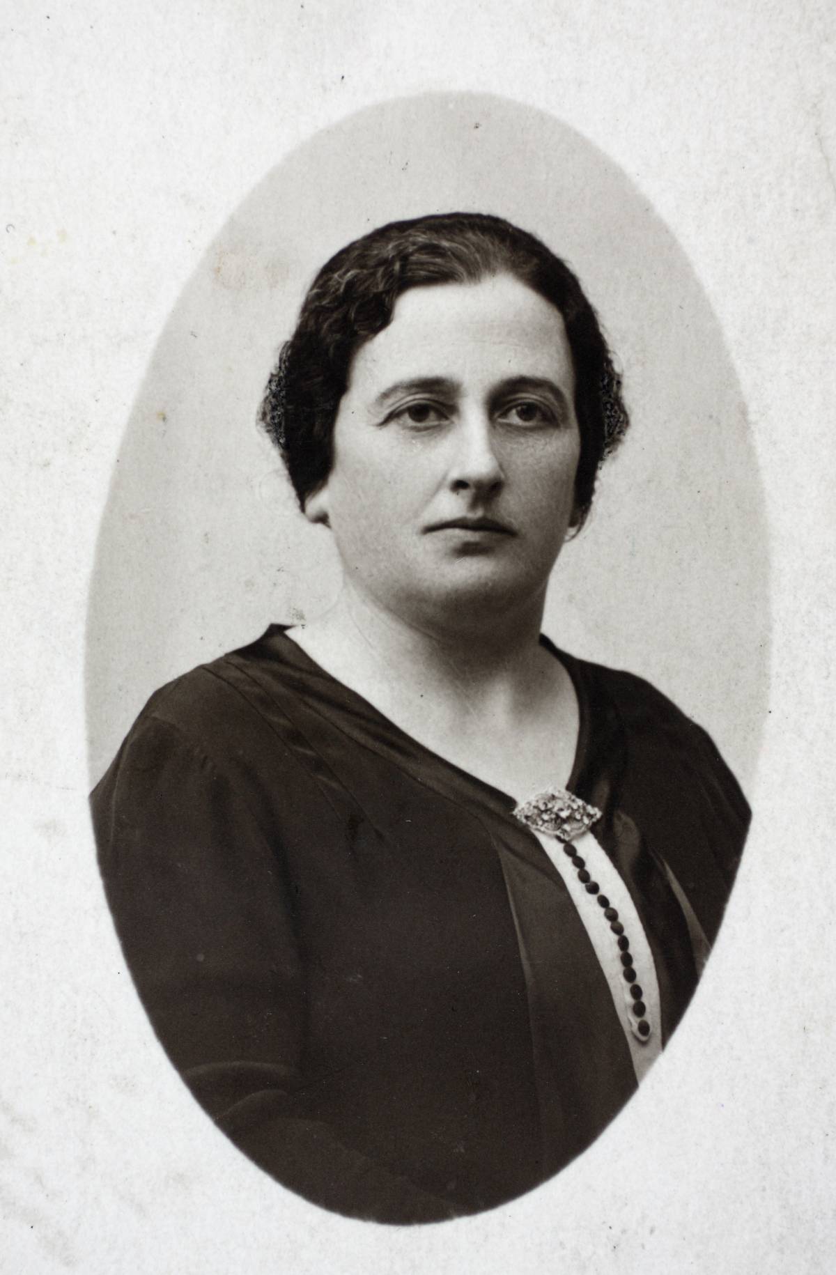 Retrat de Fidela  Renom i Soler -  Autor desconegut / Fons Ricard Simó Bach / AHS